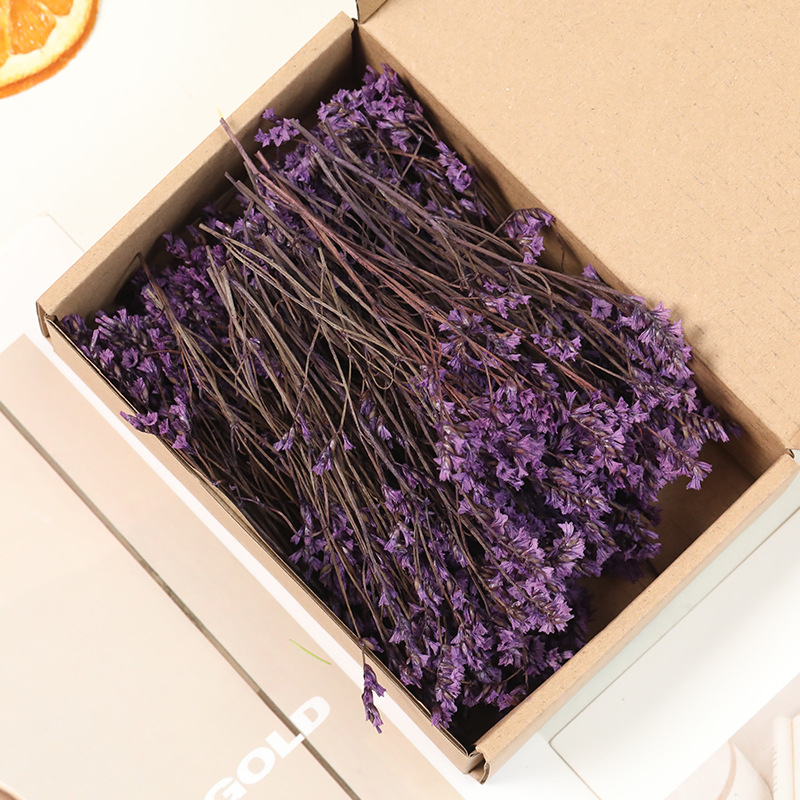 Lill – Starry Sky kuivatatud gypsophila, värvitud, DIY lillekimp komplekt karbis