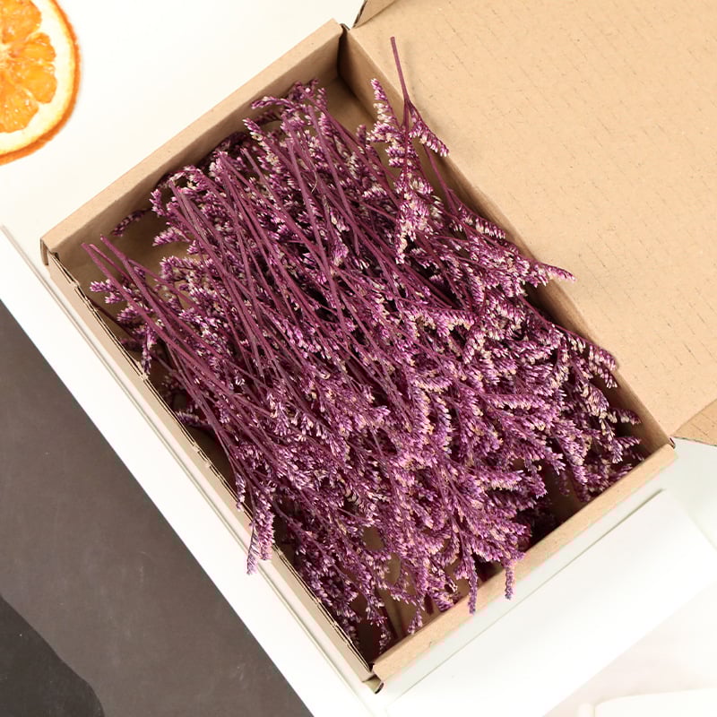 Lill – Starry Sky kuivatatud gypsophila, värvitud, DIY lillekimp komplekt karbis