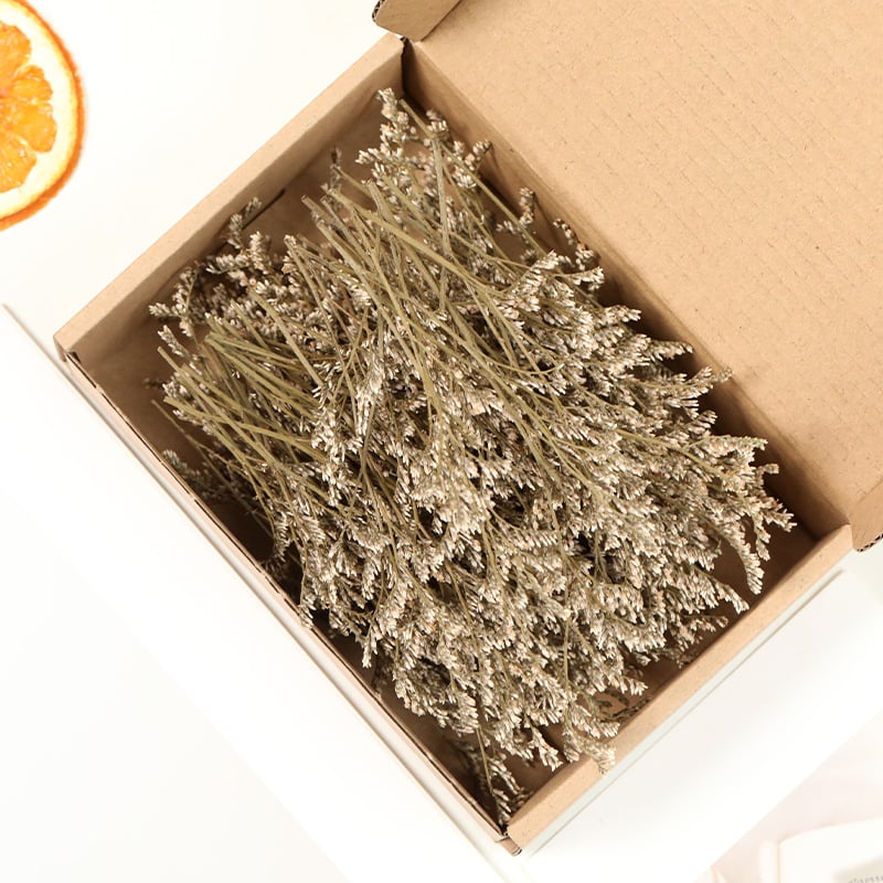 Lill – Starry Sky kuivatatud gypsophila, värvitud, DIY lillekimp komplekt karbis