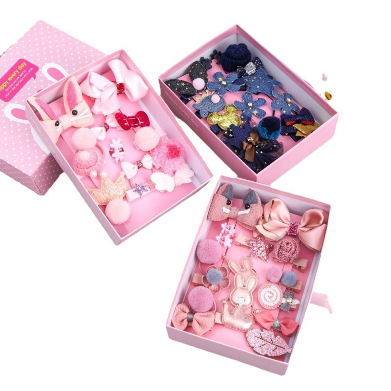 Set za kosu - Kopče Princess Series, elektroplatiranje, plastika/smola