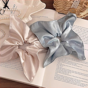 Elastic pentru coadă de cal, Ze system, manual, materiale mixte, stil coreean, elasticitate ridicată, Primăvara 2025