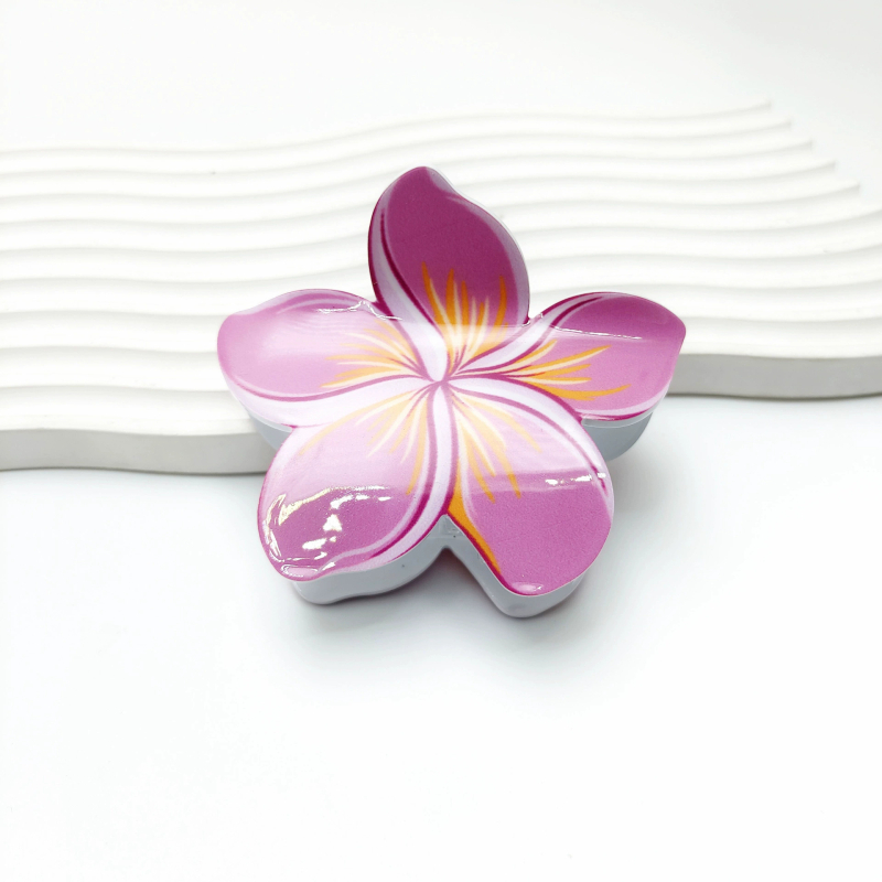 PVC cvjetna kopča za kosu, ručna izrada, za žene, dodatak za glavu