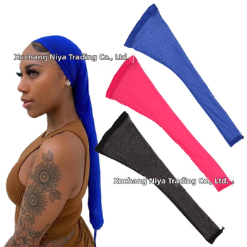 Dreadlock vamzdelio skrybelė – tinklelis plaukų skrybėlė su elastine juostele, 30 g, prekinis ženklas Xuchang nia