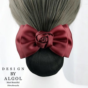 Hair Net и Hairpin за жени - прост аксесоар за коса от плат за оформяне на кок, лято 2025, произход: Джинхуа