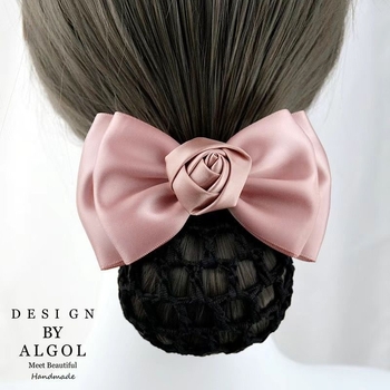 Hair Net и Hairpin за жени - прост аксесоар за коса от плат за оформяне на кок, лято 2025, произход: Джинхуа