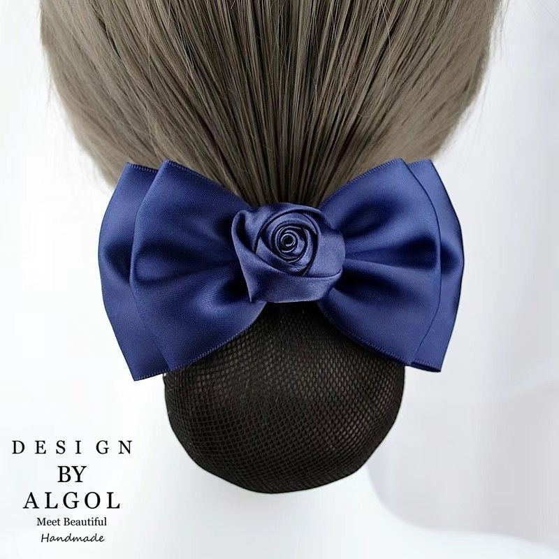 Hair Net и Hairpin за жени - прост аксесоар за коса от плат за оформяне на кок, лято 2025, произход: Джинхуа