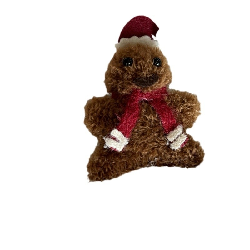 BB klipsa za kosu - Gingerbread Man dizajn, ručna izrada, za žene