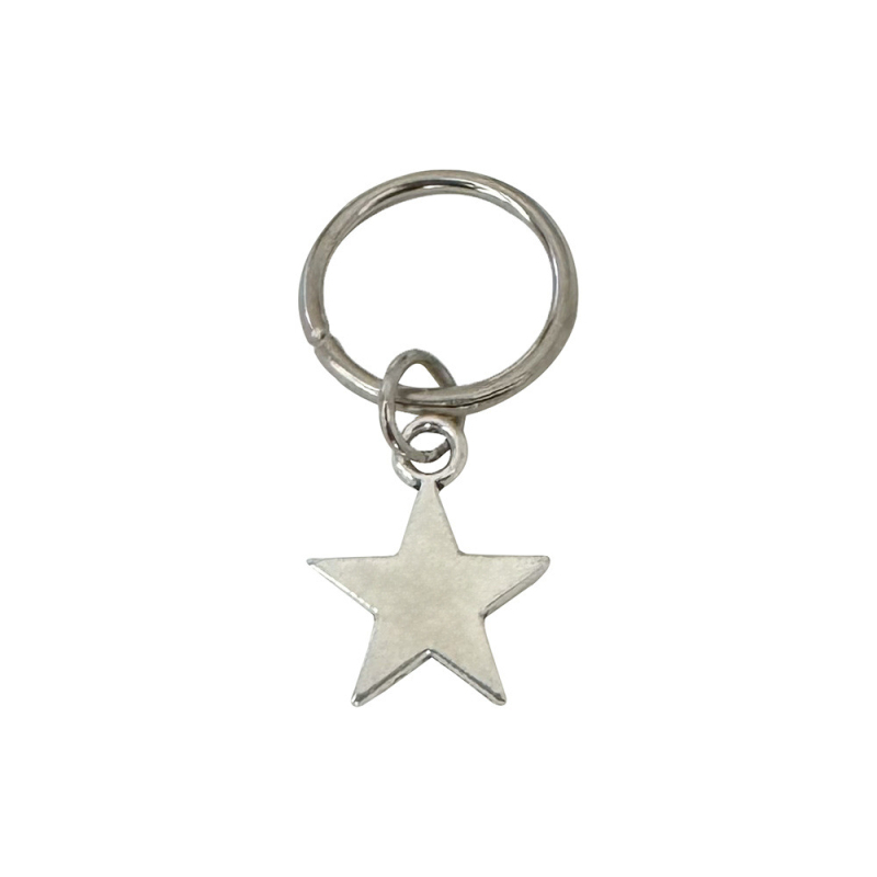 Accesoriu pentru păr din aliaj, stil hip-hop, Dirty Braid, pandantiv cu lanț încrucișat și fluture, placare electrolitică; ambalaj individual