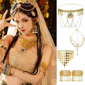 Eksotiline otsmiku juukselint geomeetrilise kujundusega, sõltumatu pakendiga, sobiv reisimälestuseks – peakaunistus