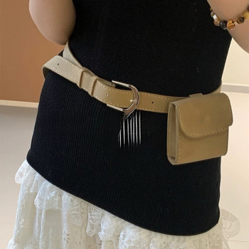 Jostas soma ar crossbody dizainu, PU materiāls, sprādze ar pīnu, korejiešu stilā, vasarai