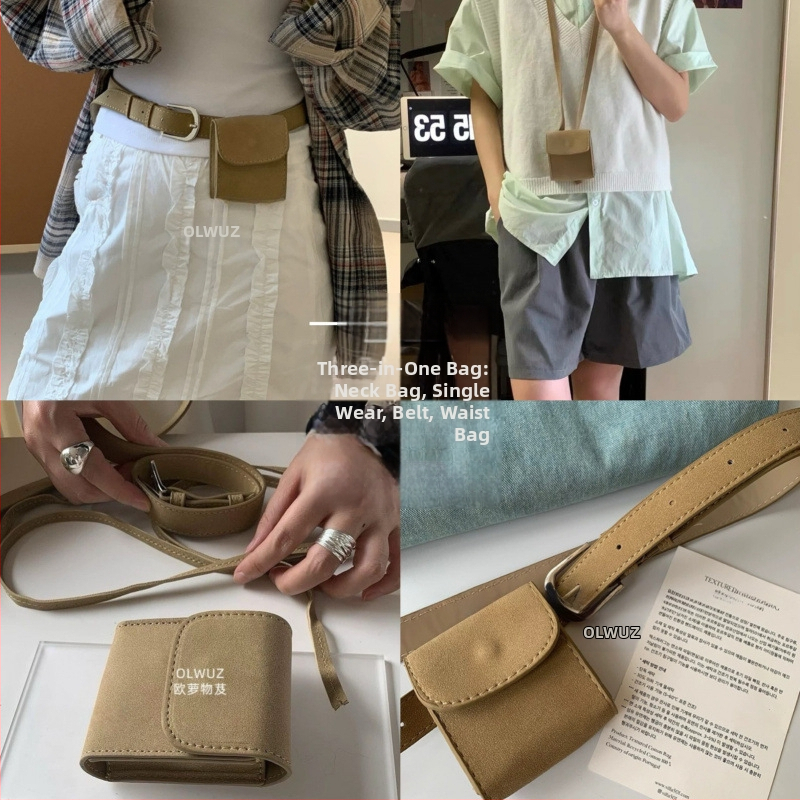 Jostas soma ar crossbody dizainu, PU materiāls, sprādze ar pīnu, korejiešu stilā, vasarai