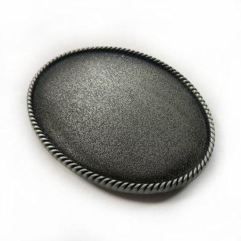 Siksnas sprādze, cinka sakausējums, rietumu kauboju stil, gun-black pārklājums, pielāgojama