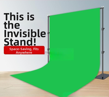 Chromakey auduma fona statīvs ar pārnēsājamu konstrukciju, uzlabots dizains