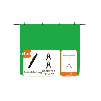 Chromakey auduma fona statīvs ar pārnēsājamu konstrukciju, uzlabots dizains