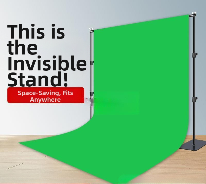 Chromakey textilné pozadie s prenosnou stojnou konštrukciou, zosilnená konštrukcia