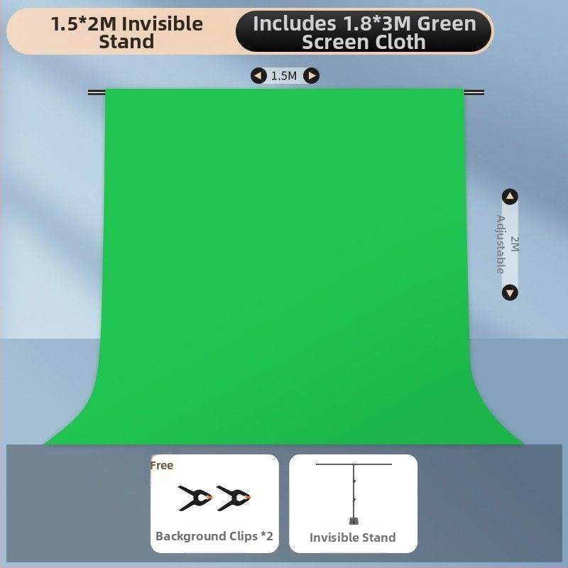 Chromakey auduma fona statīvs ar pārnēsājamu konstrukciju, uzlabots dizains