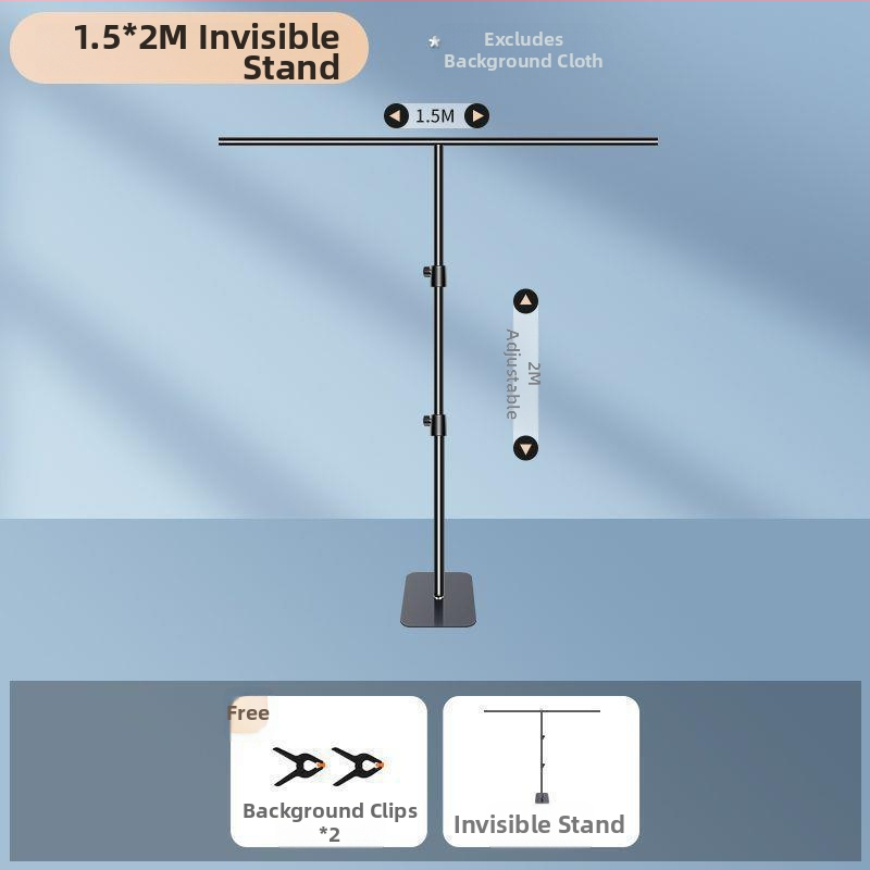 Chromakey auduma fona statīvs ar pārnēsājamu konstrukciju, uzlabots dizains