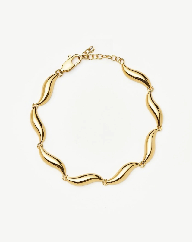 Ogrlica – bakar, pozlata 18k, elektroplatiranje, lanac zmijske kosti, francuski retro stil, težina 13 g