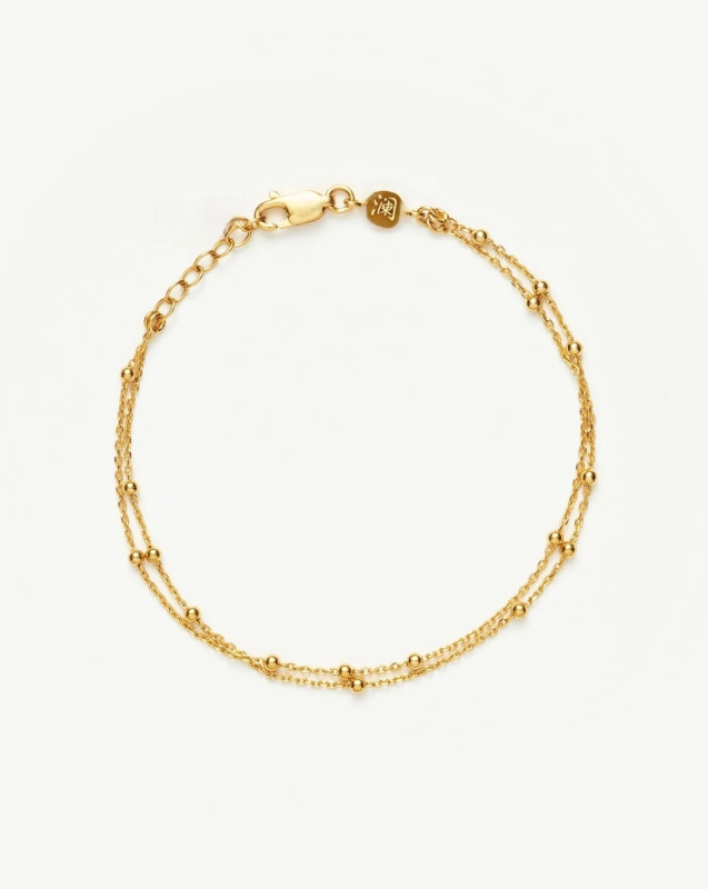 Ogrlica – bakar, pozlata 18k, elektroplatiranje, lanac zmijske kosti, francuski retro stil, težina 13 g