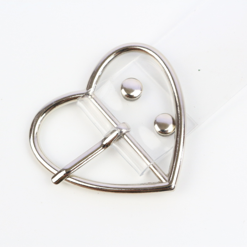 Ženski pojas – prozirni plastični pojas s geometrijskim uzorkom, kopča od legure, kopčanje iglom