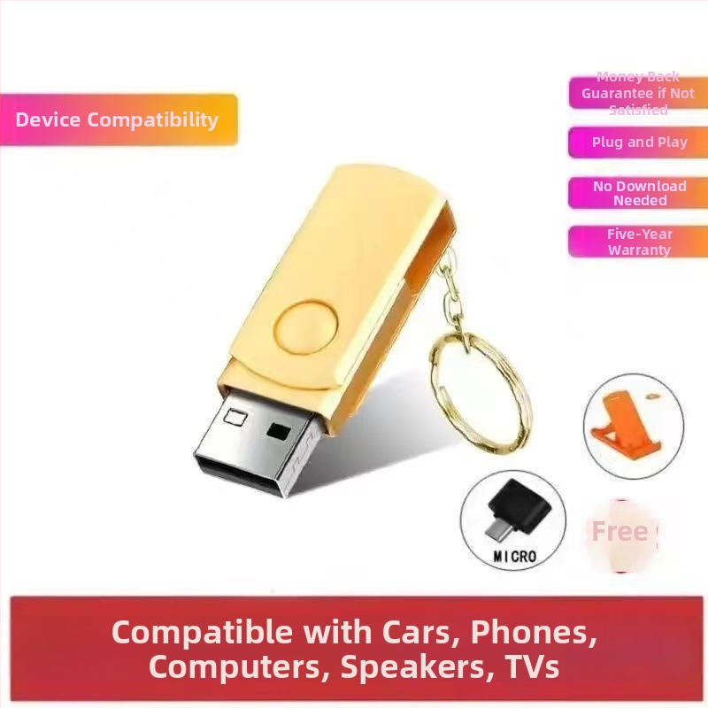 Drive USB pentru mașină MP3 — Model 411, capacitate 128 milioane, redare MP3
