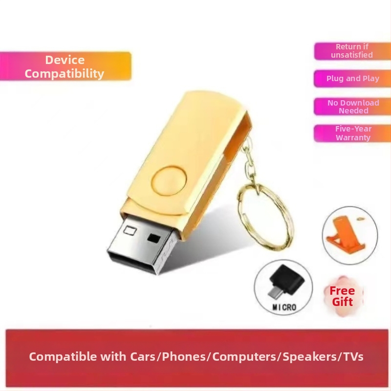 Drive USB pentru mașină MP3 — Model 411, capacitate 128 milioane, redare MP3