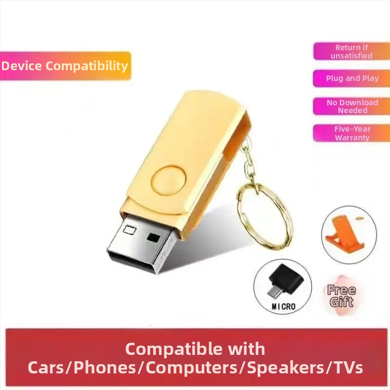Drive USB pentru mașină MP3 — Model 411, capacitate 128 milioane, redare MP3