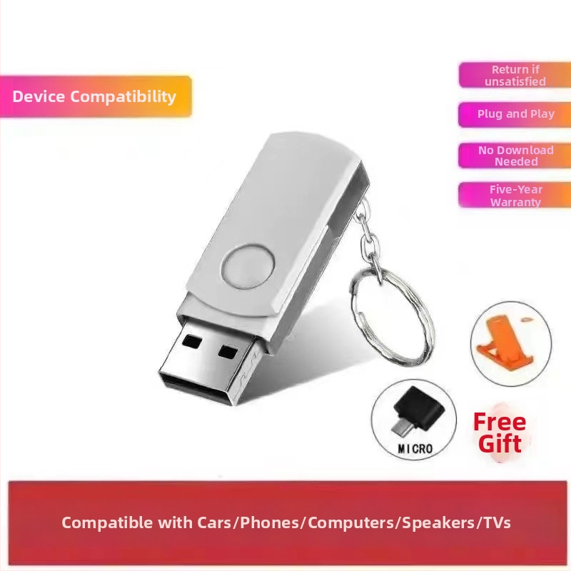 Drive USB pentru mașină MP3 — Model 411, capacitate 128 milioane, redare MP3