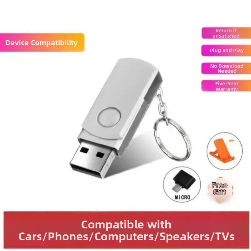 Drive USB pentru mașină MP3 — Model 411, capacitate 128 milioane, redare MP3