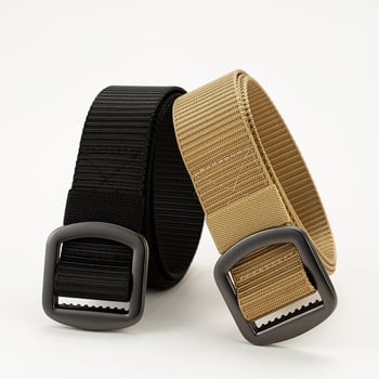 Platneni pojas za muškarce, casual taktički pleteni pojas (Materijal: platno; Materijal kopče: legura; Način kopče: japanski gumb; Širina: 2–4 cm; Završna obrada: elektro-poliranje, lasersko graviranje, četkanje)