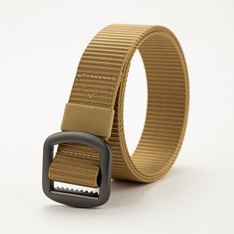 Platneni pojas za muškarce, casual taktički pleteni pojas (Materijal: platno; Materijal kopče: legura; Način kopče: japanski gumb; Širina: 2–4 cm; Završna obrada: elektro-poliranje, lasersko graviranje, četkanje)