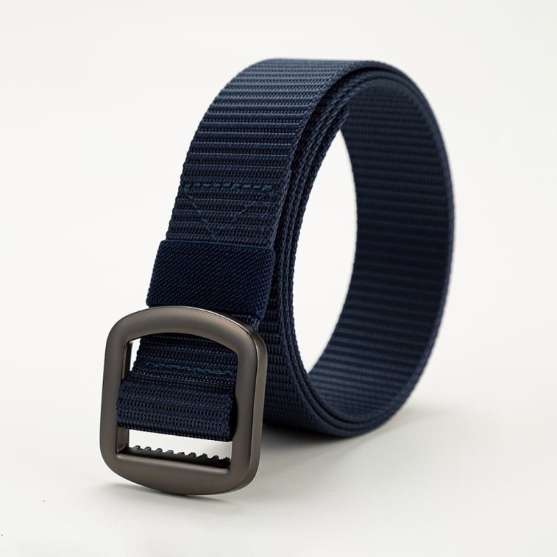 Platneni pojas za muškarce, casual taktički pleteni pojas (Materijal: platno; Materijal kopče: legura; Način kopče: japanski gumb; Širina: 2–4 cm; Završna obrada: elektro-poliranje, lasersko graviranje, četkanje)