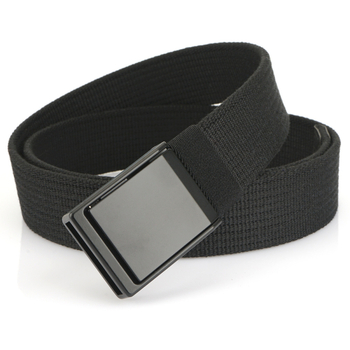 Muški platneni pojas s aluminijskom kopčom i glatkim zatvaranjem, širina 2–4 cm, Proljeće 2025