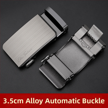 Férfi öv ötvözetből készült automata csattal, négyzet alakú csattal, üzleti stílus, testreszabható