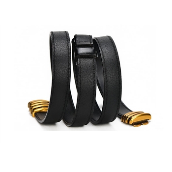 Plonas tikro odos diržas sagtis iš lydinio, užsegimas sagtimi, retro stilius