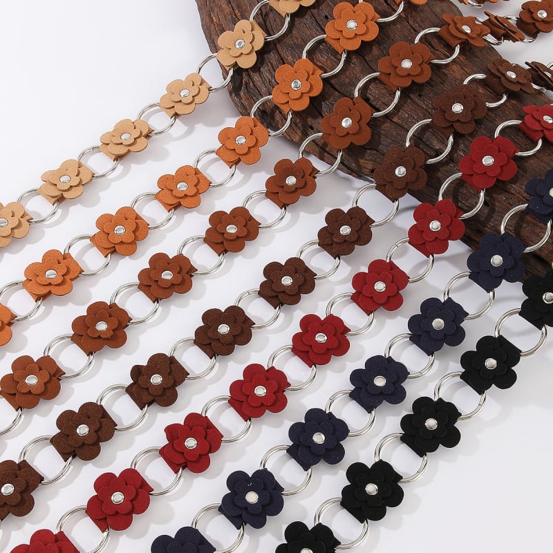 Bohemiškas megztos juosmens grandinės moterims, retro etninio stiliaus diržas su sijono dekoru (Medžiaga: PU oda; sagtis: lydinys; Užsegimas: mazgas; Plotis: plonas (<2 cm); Karoliukų siuvimas)