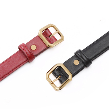 Moterų plona odinė juosta suknelėms ir džinsams, dviejų sluoksnių jautienos oda, lydinio sagtis, smeigės užsegimas, plotis 2–4 cm