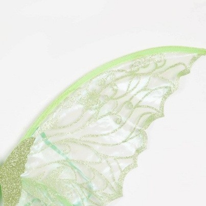 Aripi de înger pentru costum – material textil, construcție semi-manuală și semi-mecanică, pliabile pentru spate