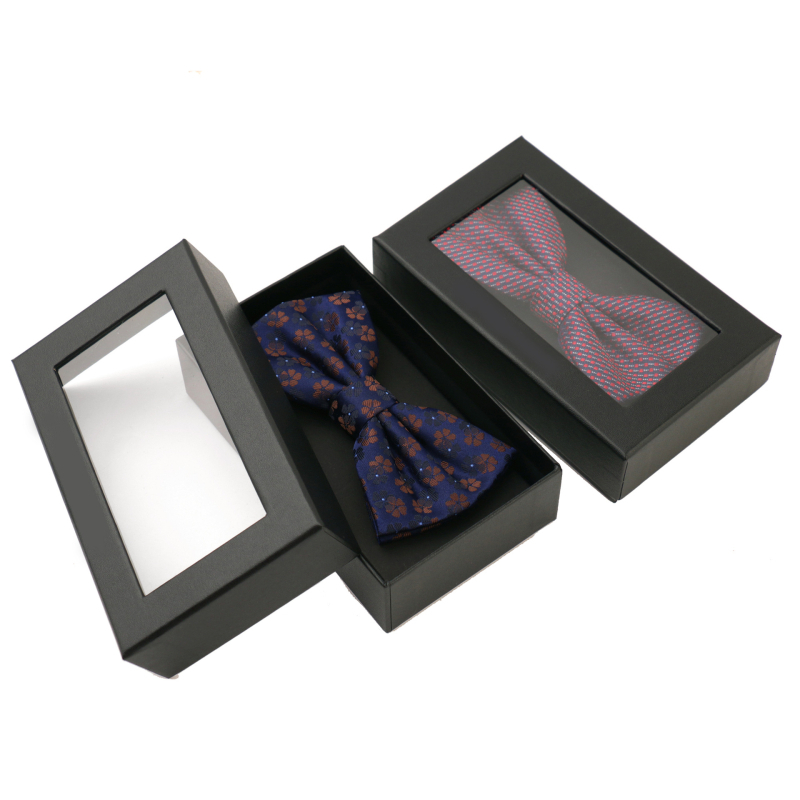 Muška leptir-mašna od poliester vlakana, Jacquard, ravni vrh, točkasti uzorak
