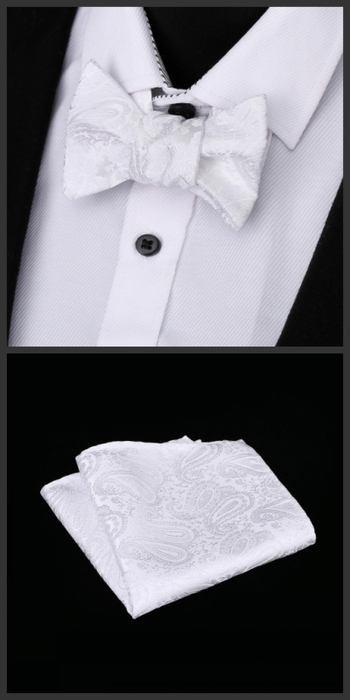 Férfi kézzel kötött csokornyakkendő – ultranarrow szélesség, tie-dye minta, poliészter filament, monokróm