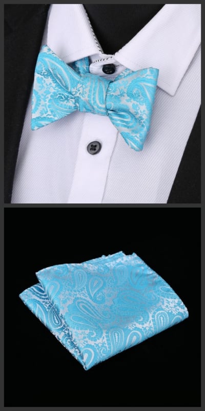 Férfi kézzel kötött csokornyakkendő – ultranarrow szélesség, tie-dye minta, poliészter filament, monokróm