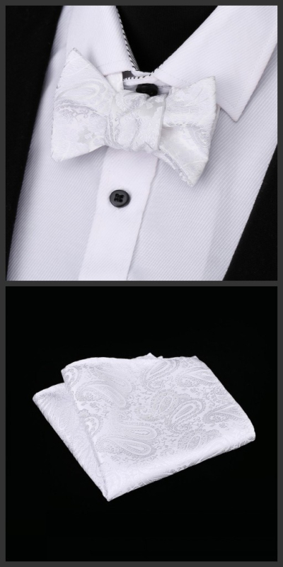 Férfi kézzel kötött csokornyakkendő – ultranarrow szélesség, tie-dye minta, poliészter filament, monokróm