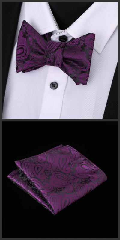 Férfi kézzel kötött csokornyakkendő – ultranarrow szélesség, tie-dye minta, poliészter filament, monokróm