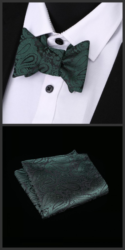 Férfi kézzel kötött csokornyakkendő – ultranarrow szélesség, tie-dye minta, poliészter filament, monokróm