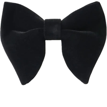 Előre megkötős arany velúr masni, íj alakú, uniszex, egyszínű, Jacquard szövés