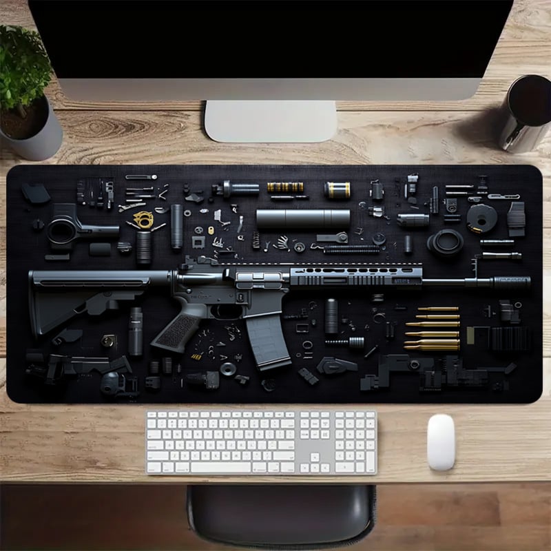 Игрова Esports подложка за мишка от естествен каучук, едностранна, печат с термичен трансфер, възможност за персонализиране