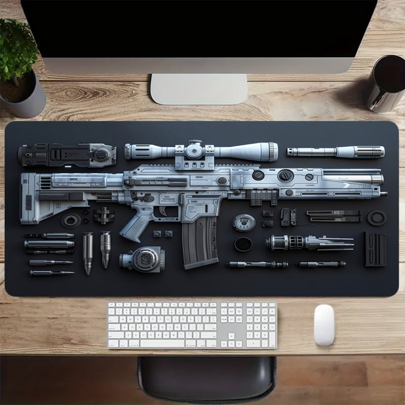 Игрова Esports подложка за мишка от естествен каучук, едностранна, печат с термичен трансфер, възможност за персонализиране