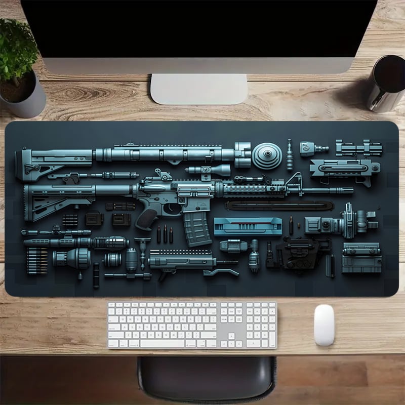 Игрова Esports подложка за мишка от естествен каучук, едностранна, печат с термичен трансфер, възможност за персонализиране