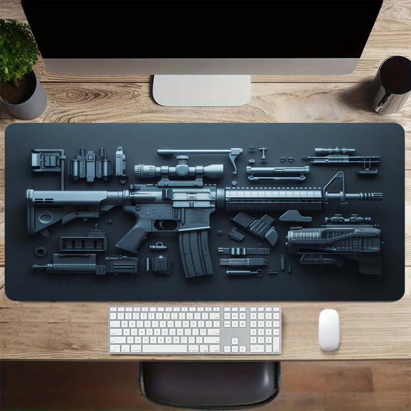 Игрова Esports подложка за мишка от естествен каучук, едностранна, печат с термичен трансфер, възможност за персонализиране