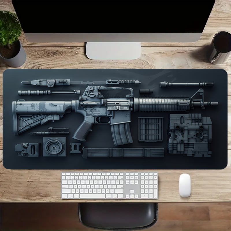 Игрова Esports подложка за мишка от естествен каучук, едностранна, печат с термичен трансфер, възможност за персонализиране